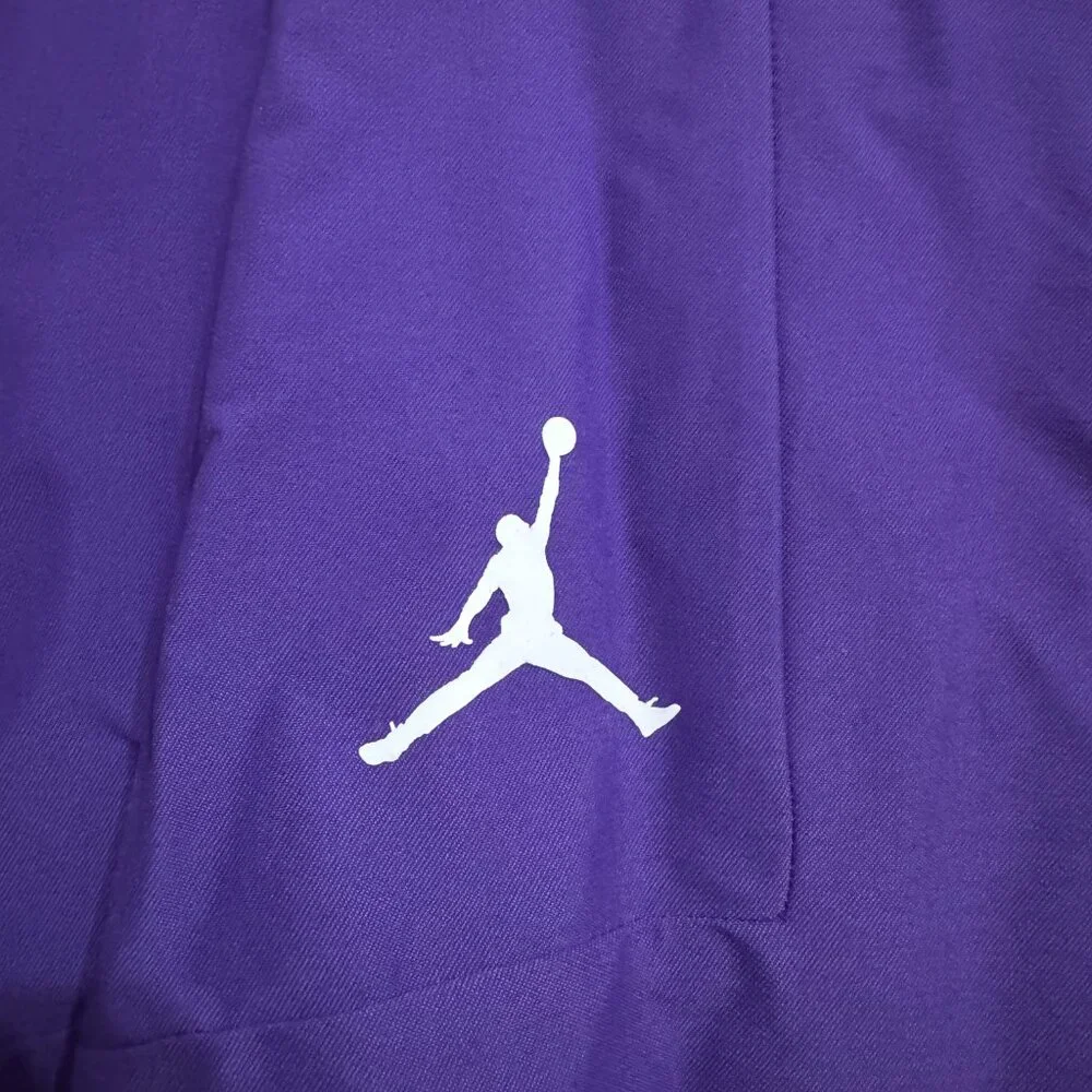 Nike Jordan Team Lightweight SS Football Coach Jacket Mens Purple CV5858-545
